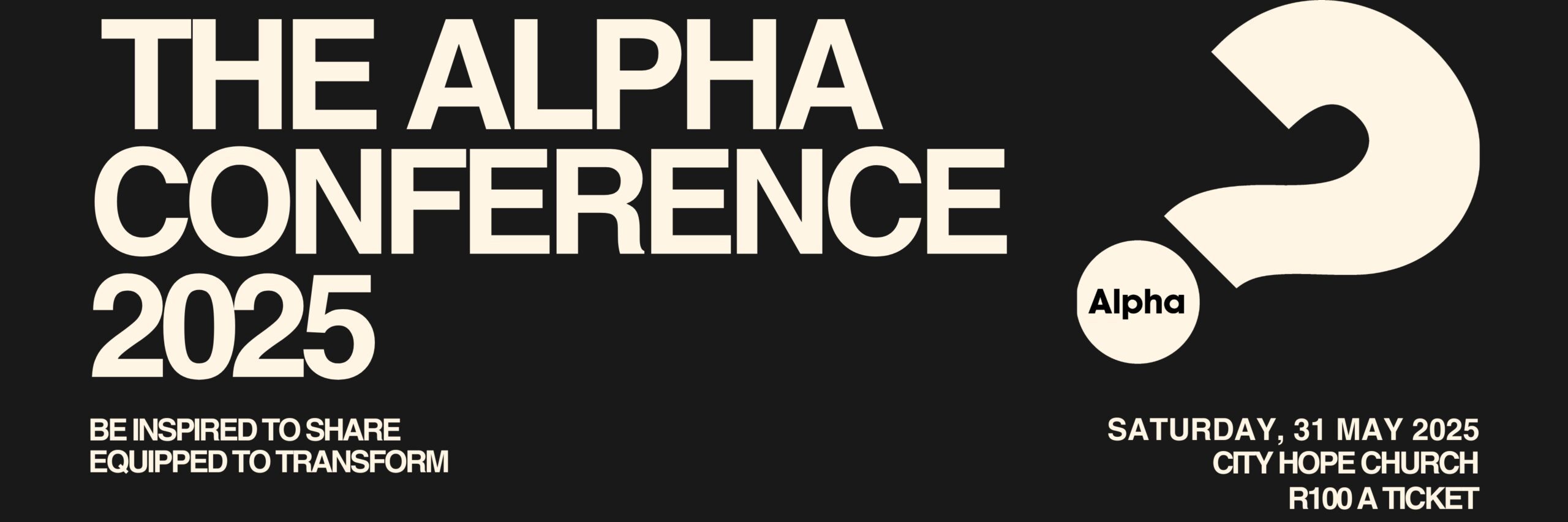 The Alpha Conference South Africa 2025 - Alpha