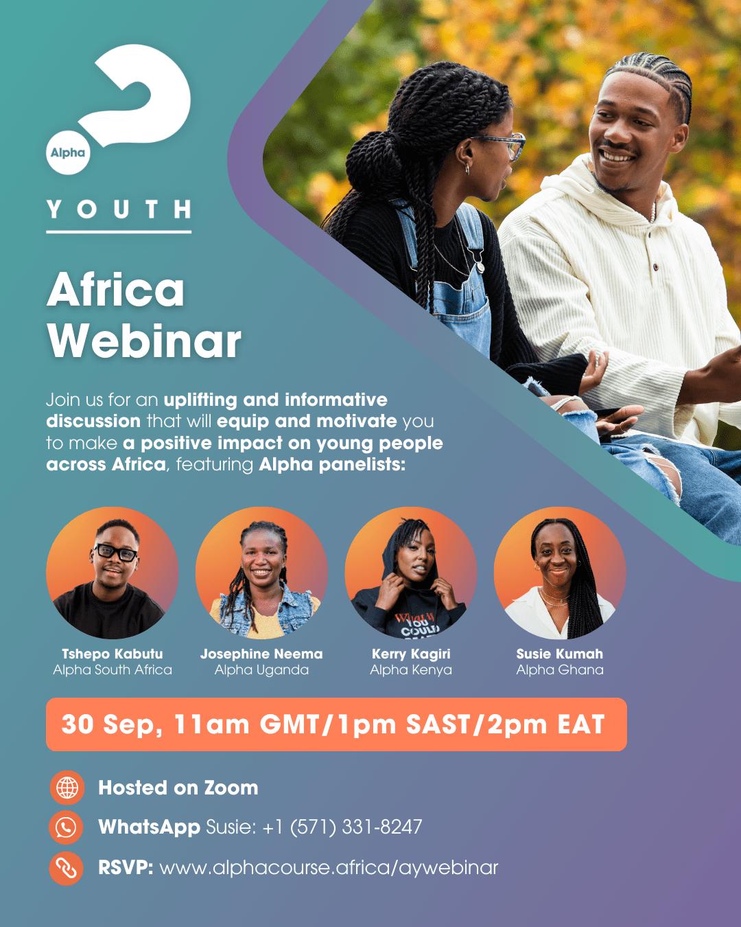 2025-09-30 Alpha Youth Africa Webinar